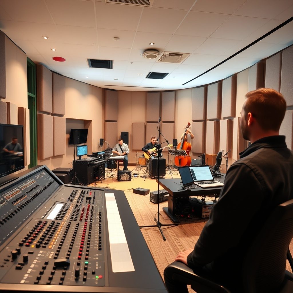 Mixing and Mastering Session