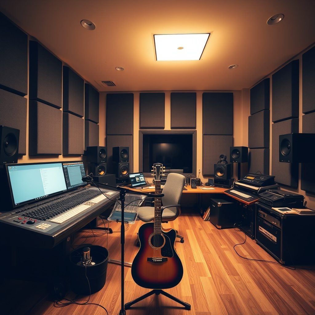 Sound Room studio interior