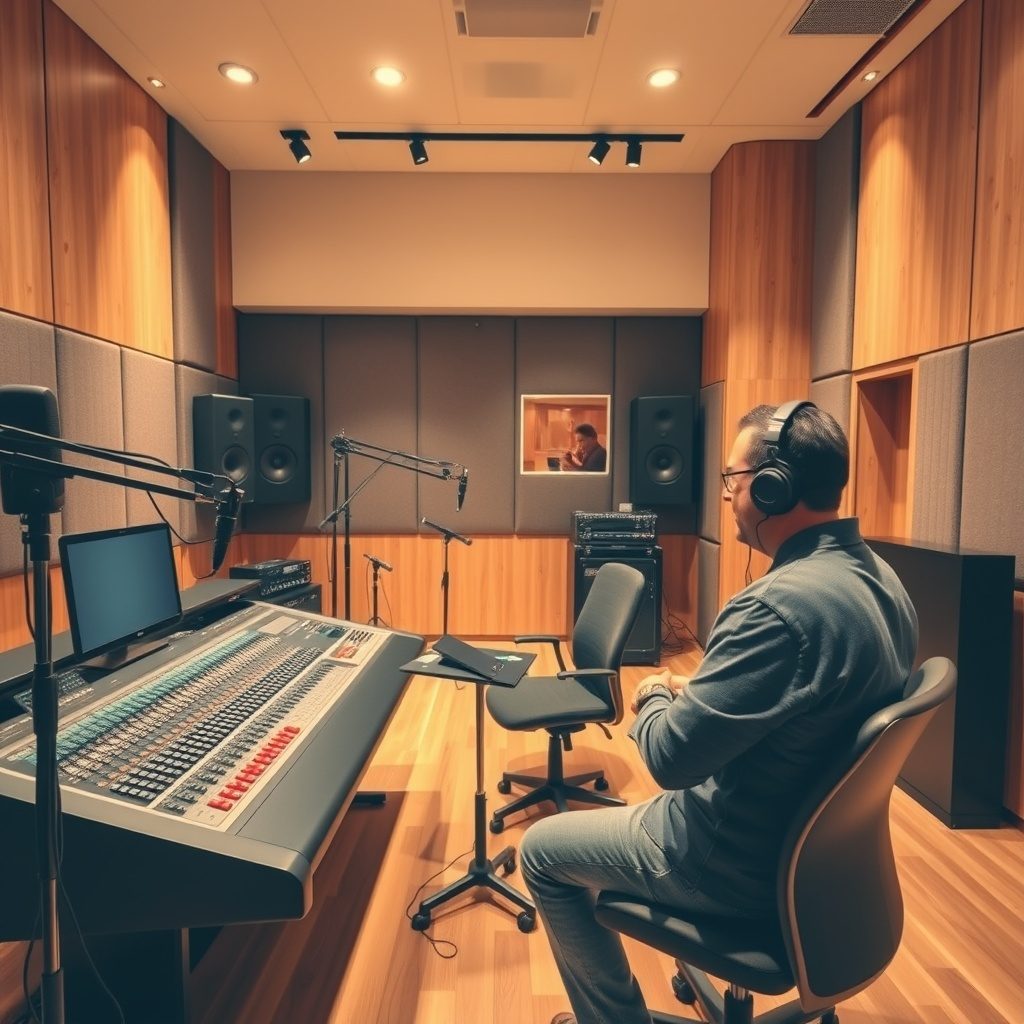 Recording Studio Interior