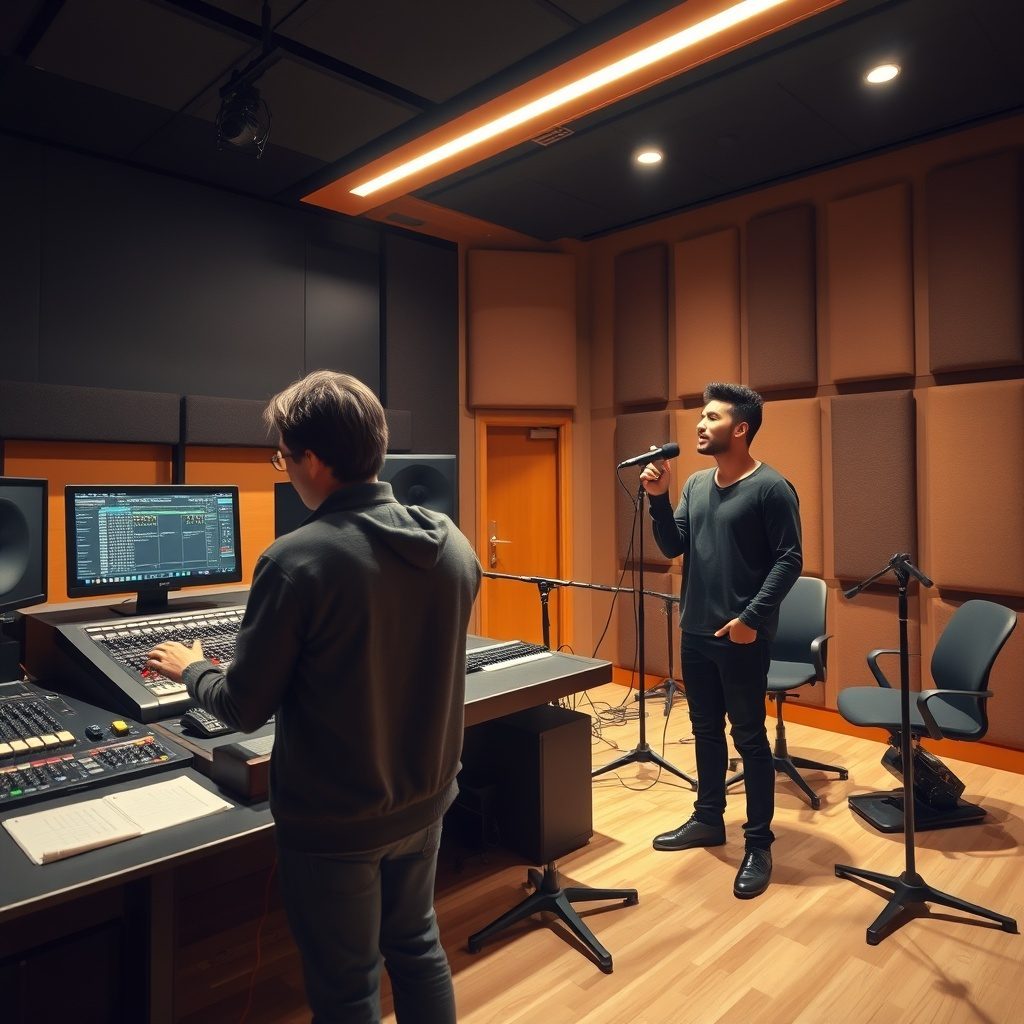 Sound Room recording studio interior