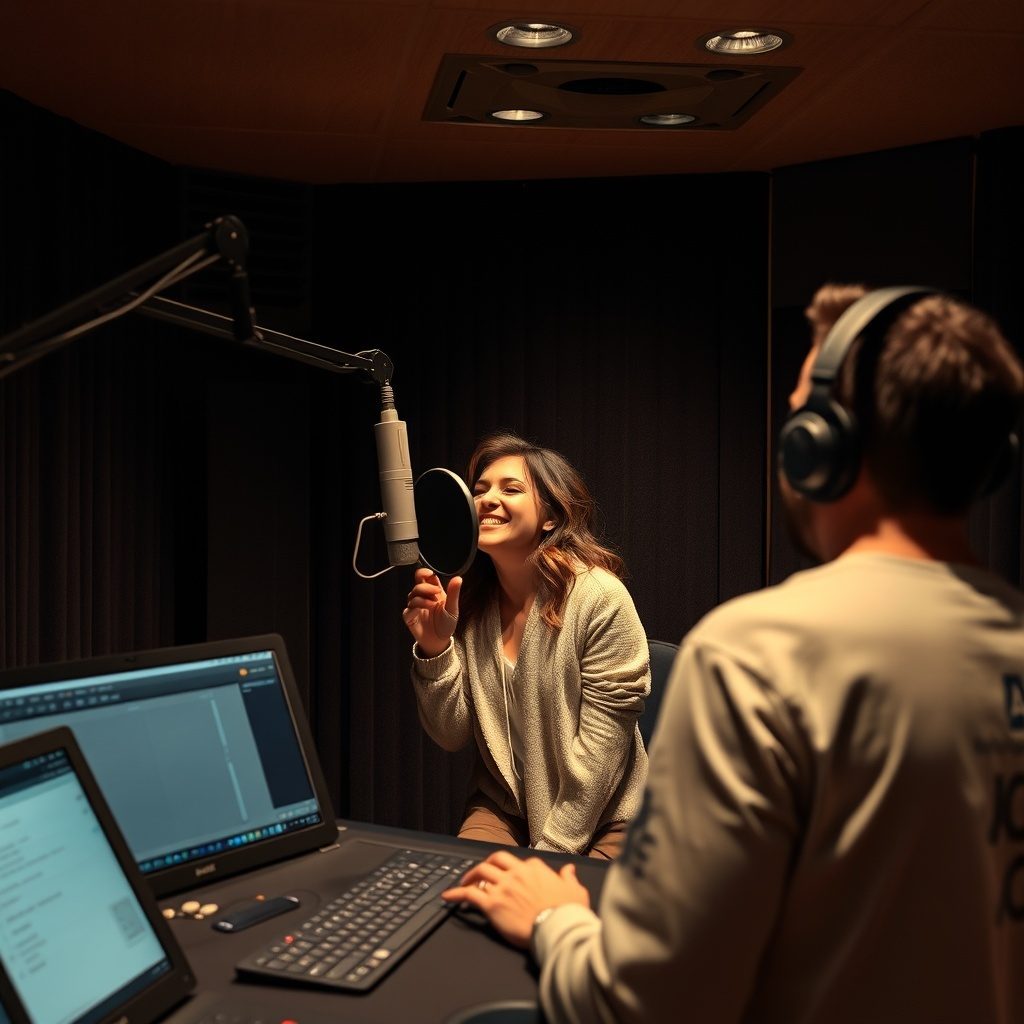 Audio Engineer at Work