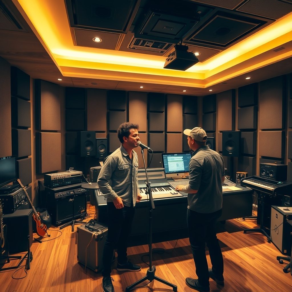 Sound Room recording studio interior